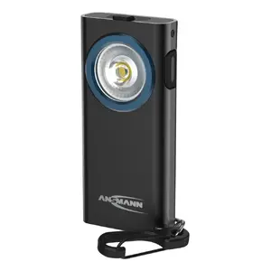 Ключевой фонарик Ansmann ML400R Черный LED 5W USB зарядка