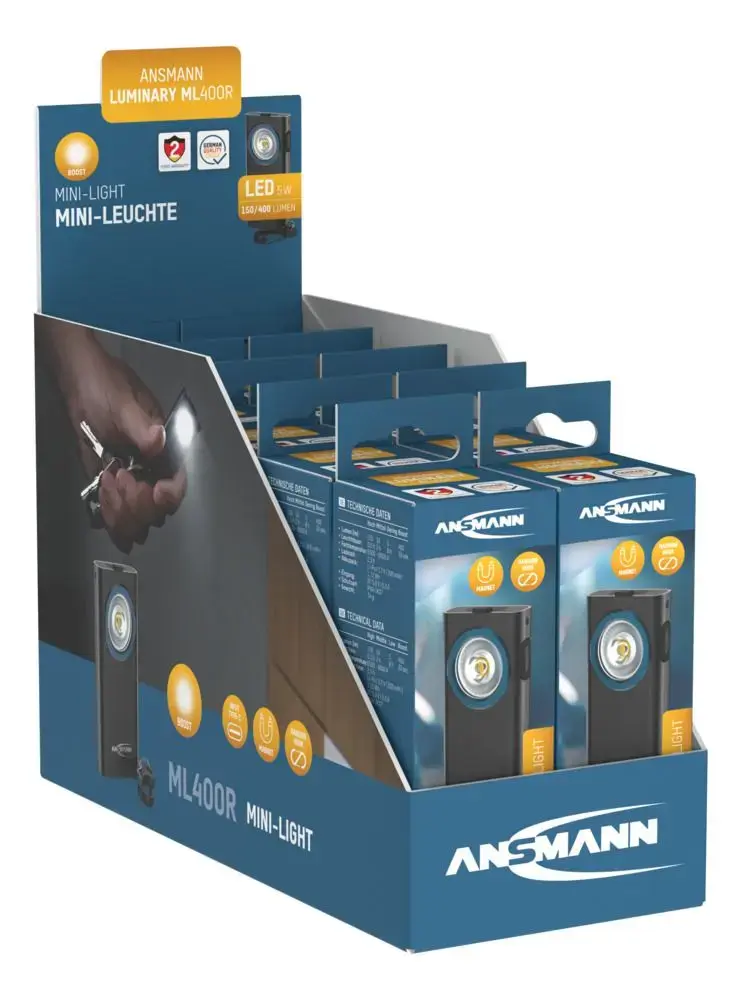 Ключевой фонарик Ansmann ML400R Photo 5
