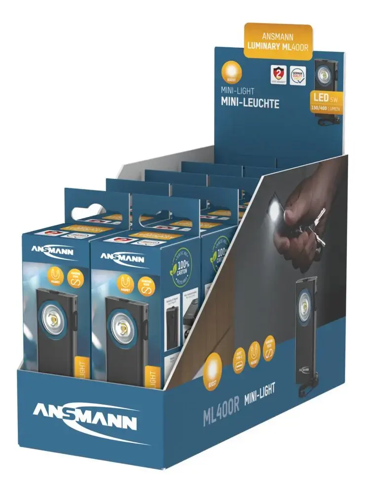 Ключевой фонарик Ansmann ML400R Photo 6