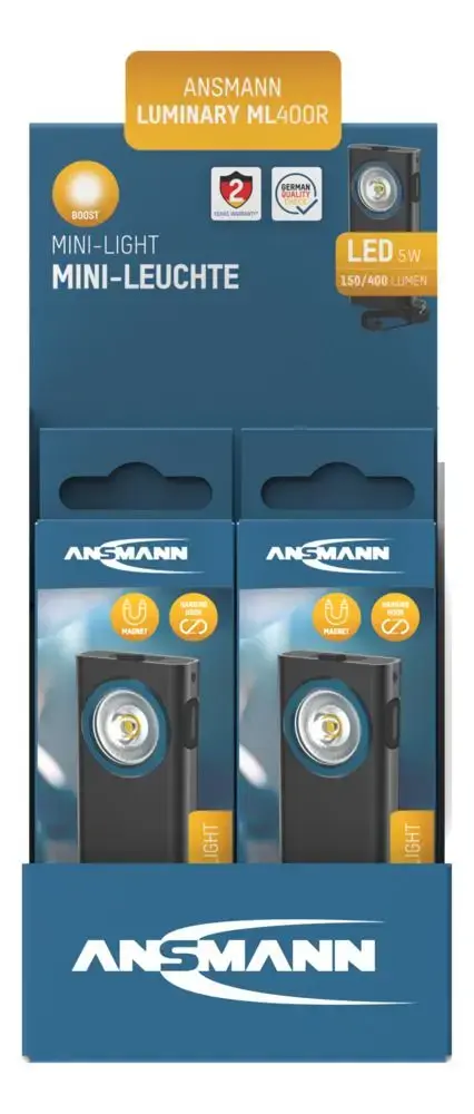 Ключевой фонарик Ansmann ML400R Photo 7