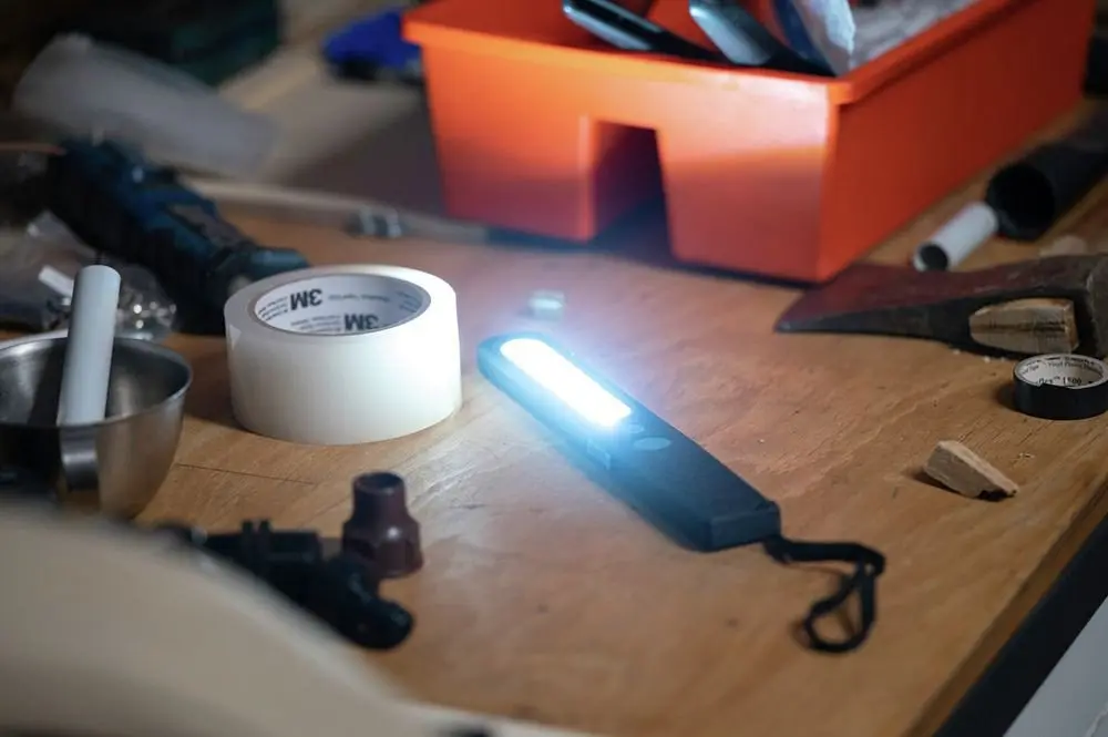 Inspekcijas lampa ANSMANN WL390R LED, vēsi/silti
