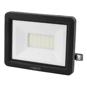 Flood work light ANSMANN WFL20W Black LED 20 W, 2200 lm, aluminium housing, beam 110°, AC