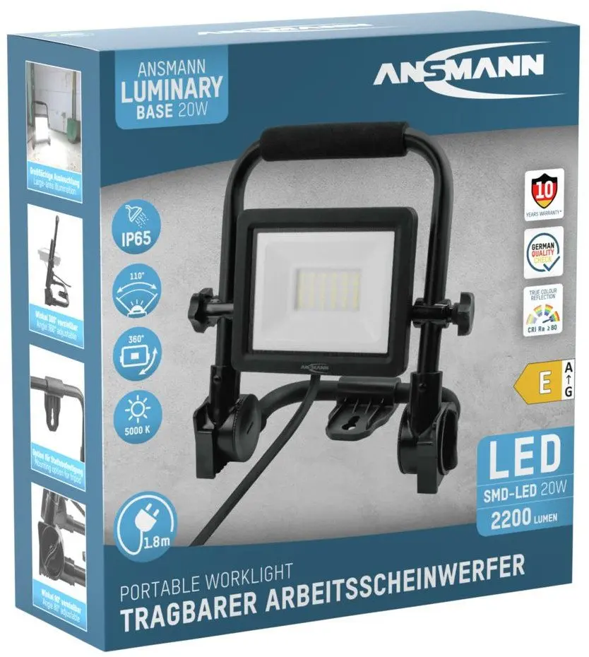 Darba prožektors ANSMANN FL20W-AC 20 W