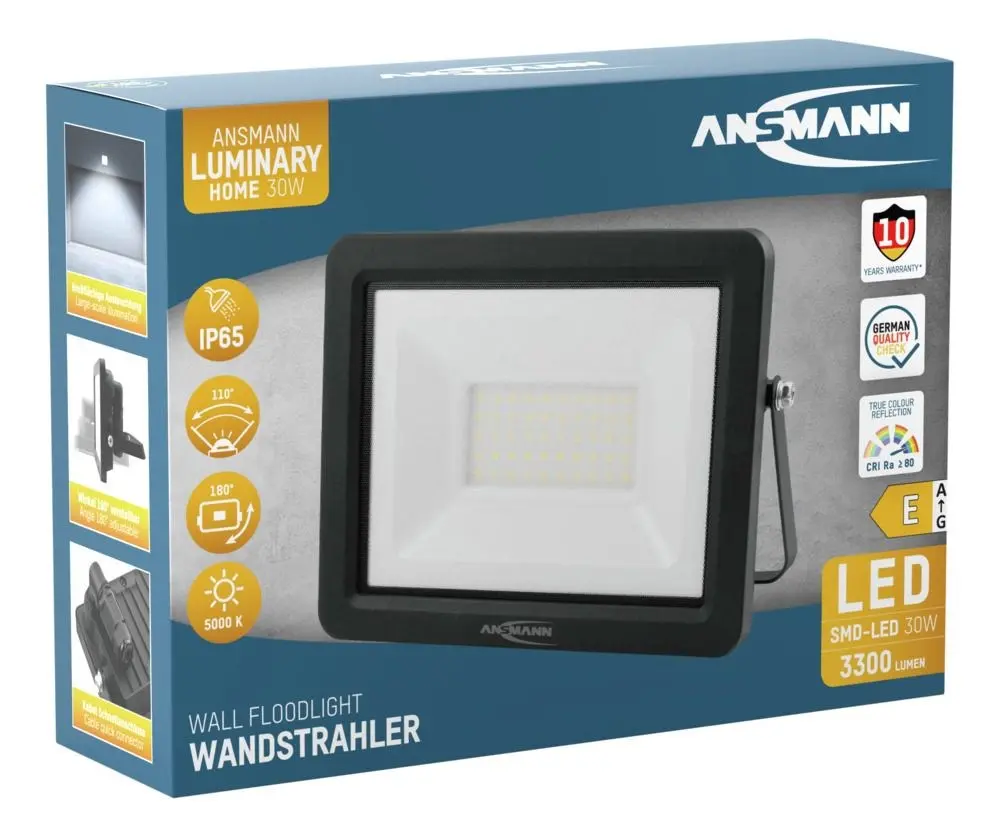 ANSMANN WFL30W LED-прожектор 30 Вт Photo 16