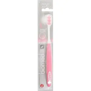 Zobu suka Biomed Complete Care Medium Silver — vidējas cietības sari, manuālā