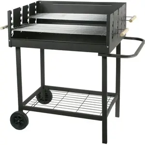 Oglekļa grils Master Grill MG648 52 cm x 75 cm — pārnēsājams ogļu grils Master Grill