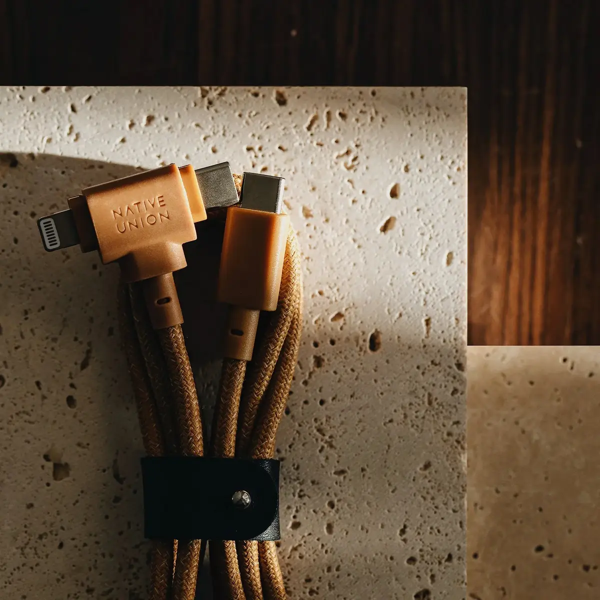 Native Union Belt Cable Duo — USB-C на USB-C/Lightning, 1,5 м Photo 5