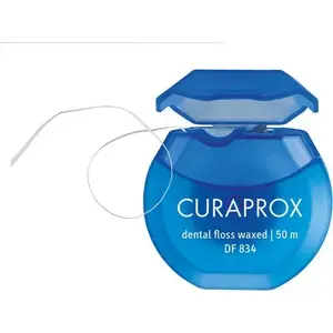Interdental floss Curaprox NITKA WOSKOWANA 50 m - Curaprox