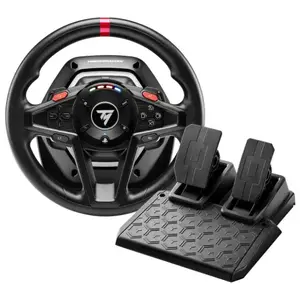 Steering wheel and pedals Thrustmaster T128-P for PC, PS4, PS5 — Wired USB, Analog, Black