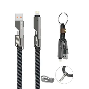 USB Cable 4smarts 541456 1.5m USB A/USB C USB C/Lightning Graphite