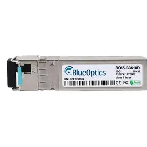 Optical SFP+ Transceiver BlueOptics BO55J33610D 10GBASE-BX-D Single-Mode 10 km