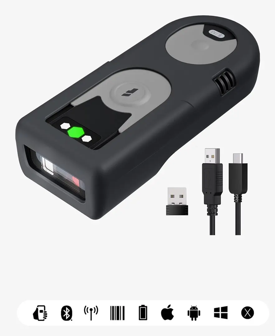 Wired USB Barcode Scanner Inateck BCST-43 Photo 2
