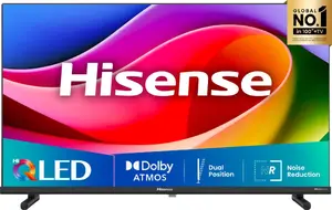 Hisense 32A5Q 32-дюймовый телевизор Full HD QLED Smart TV с Wi-Fi, Ethernet и тюнером DVB-T2/C/S2, черный