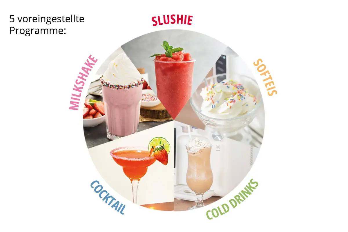 Unold 2in1-Slush and Soft Ice Cream Machine Sofie 48950 Photo 5