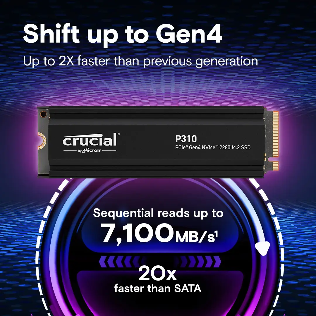 SSD Crucial 4 TB P310 Photo 2