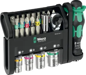 Wera Tool Set Tool-Check Modular 1 — 21-piece tool set