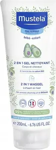 Mustela 2-in-1 Cleansing Gel with Avocado, 200ml