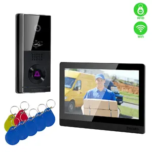Video doorphone Evolveo AHD10 with 10-inch monitor, Wi‑Fi and RFID support