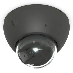 IP купольная видеокамера Ubiquiti UVC-AI-Dome-B — 3840×2160, 1/1.8" сенсор, 30 к/с, 109,9° по горизонту, для внутри/снаружи, потолочное/настенное крепление, проводная, чёрная