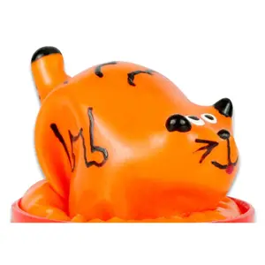 Condoms CONDOMERIE Cat Model 1 D-243112 handpainted novelty condom