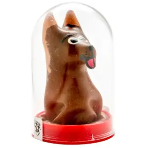 Презервативы CONDOMERIE HANDPAINTED DOG D-243122 — сувенирный презерватив, 1 шт.