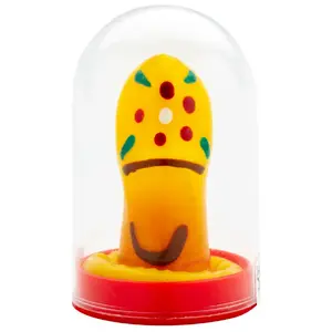 Condoms CONDOMERIE Handpainted Clog D-243142 — latex condoms, hand-painted design