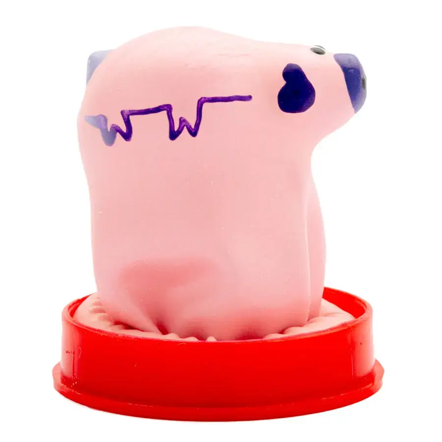 CONDOMERIE Handpainted Small Pig D-243147 condoms Photo 2