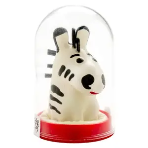 CONDOMERIE novelty condoms Handpainted Zebra D-243155 – novelty design, single pack