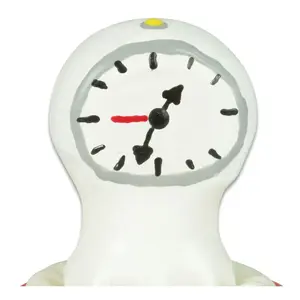 Wall Clock CONDOMERIE D-243165 — Handpainted Design, Decorative Timepiece