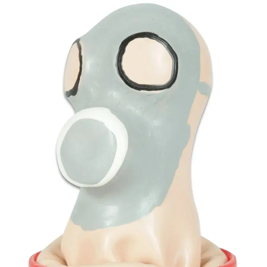 CONDOMERIE Handpainted Gas Mask D-243166 condom Photo 3