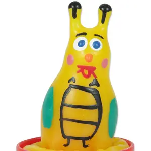 CONDOMERIE Novelty condoms Handpainted Bee – novelty condom design, single pack D-243175