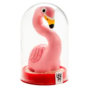 Condoms CONDOMERIE Handpainted Flamingo Pink D-243188 – latex condoms, flavored/coated, decorative print