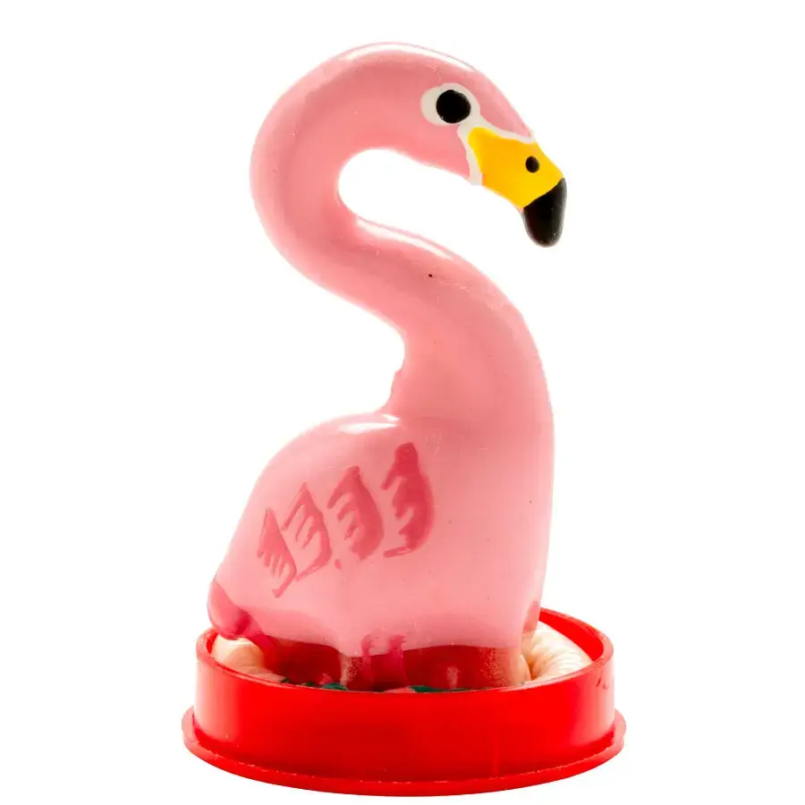 Презервативы CONDOMERIE Handpainted Flamingo Pink D-243188 Photo 2
