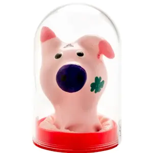 Condoms CONDOMERIE Handpainted Pig Head D-243191 — novelty latex condoms, single pack