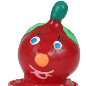 CONDOMERIE novelty condoms Handpainted Tomato model D-243197, flavored/novelty design
