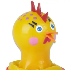 CONDOMERIE Handpainted Chicken novelty condoms D-243206, single-use latex novelty item