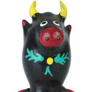 Condoms CONDOMERIE Bull Black Model 1 Handpainted — novelty decorative condom