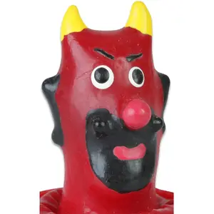 CONDOMERIE Condom Devils Mouth Model 1 Handpainted — novelty condom, decorative painted surface