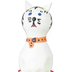 Condoms CONDOMERIE HANDPAINTED CAT WHITE D-243223 – themed latex condoms, single pack