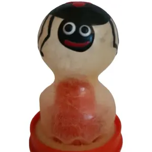 Презервативы CONDOMERIE Handpainted Spider D-243237 — декоративный текстурный презерватив