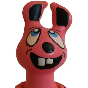 Condoms CONDOMERIE Handpainted Laughing Pink Hare D-243241 – novelty condom, single pack