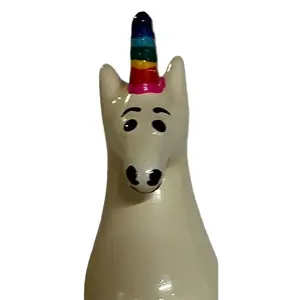 Condoms CONDOMERIE Handpainted Unicorn Rainbow — novelty flavored/printed condoms, pack of unspecified quantity