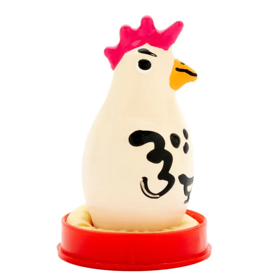 CONDOMERIE Cocky Rooster Handpainted novelty condoms Photo 2