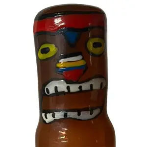 Condoms CONDOMERIE TIKI TOTEM-HAWAII-03 handpainted, lubricated latex condoms, standard size