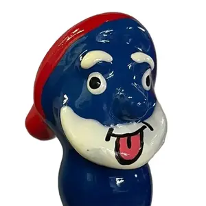 Презервативы CONDOMERIE Handpainted Blue Grandpa D-243267 – латексные, текстурированные, 1 шт.
