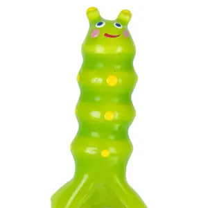Презервативы CONDOMERIE Handpainted Novelty Caterpillar XL — новинка XL размера с текстурой