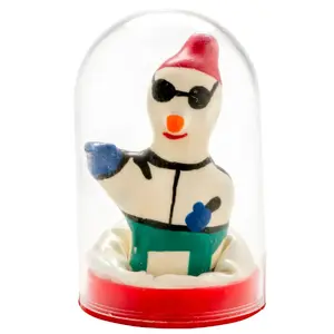 Condoms CONDOMERIE HANDPAINTED SNOWBOARDER XL – novelty XL size hand-painted design