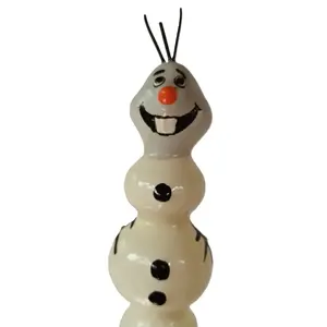 CONDOMERIE handpainted snowman XL condoms — novelty XL size, decorative printed design