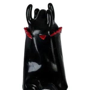 Condoms CONDOMERIE HANDPAINTED BLACK TOWER XL – premium-size protective condoms, hand-painted design