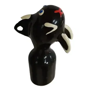 Condoms CONDOMERIE Handpainted Gentle Orca XL — novelty XL size, hand-painted design